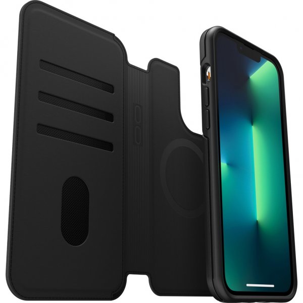 Otterbox iPhone 12 Pro Max/13 Pro Max Etui MagSafe Folio Shadow Black