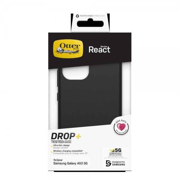 Otterbox Samsung Galaxy A53 5G Deksel React Svart