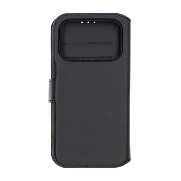 Rvelon iPhone 17 Pro Etui 4 Kortlomme Avtakbart deksel Svart