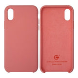iPhone X/iPhone Xs Deksel Silikon Rosa