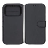 Rvelon iPhone 17 Pro Etui 4 Kortlomme Avtakbart deksel Svart