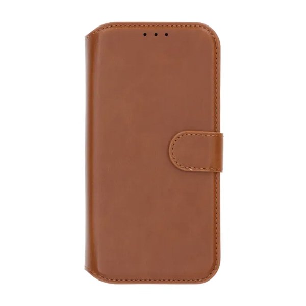 Rvelon iPhone 17 Pro Max Etui 4 Kortlomme Avtakbart deksel Brun