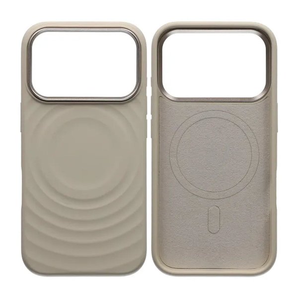 iPhone 17 Pro Deksel Silikon MagSafe Beige