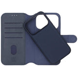 Rvelon iPhone 17 Pro Max Etui 4 Kortlomme Avtakbart deksel Blå