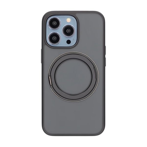 iPhone 13 Pro Deksel Roterbart Stativ Svart