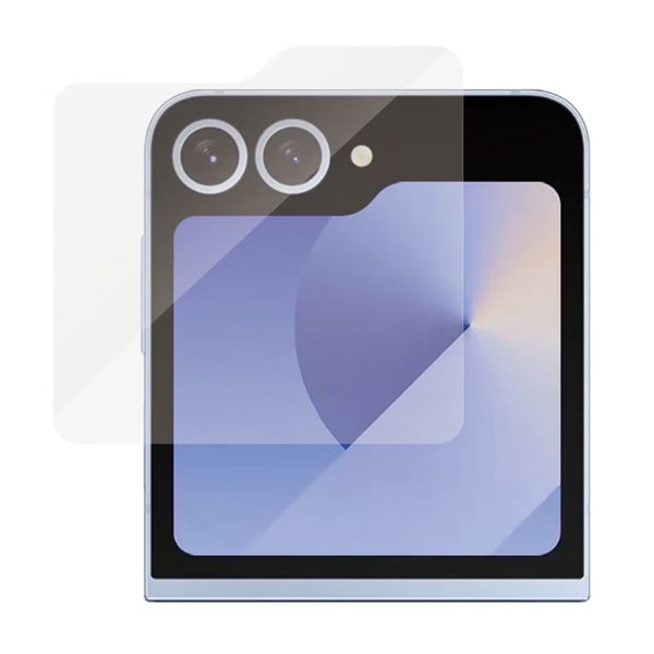 Samsung Galaxy Z Flip 7 Skjermbeskytter Aluminium frame