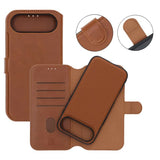 Rvelon iPhone Air Etui Detachable Wallet Case Brun