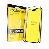 Copter iPhone 16 Plus Skjermbeskytter Exoglass Curved