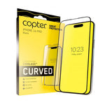 Copter iPhone 16 Pro Skjermbeskytter Exoglass Curved