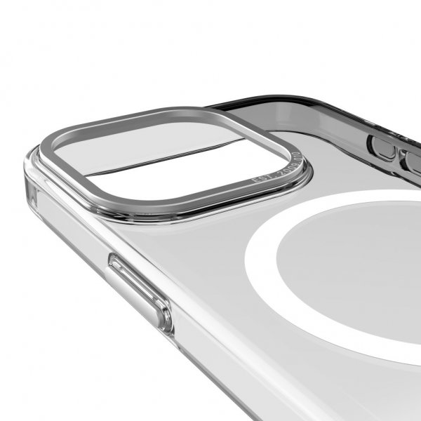 Decoded iPhone 15 Pro Deksel Recycled Plastic Clear Case Transparent