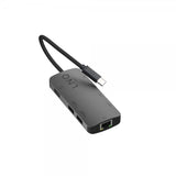 LINQ by Elements 8 in 1 PRO 8K USB-C Multiport Hub