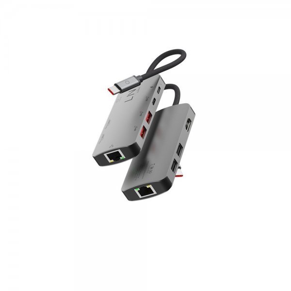 LINQ by Elements 8 in 1 PRO 8K USB-C Multiport Hub