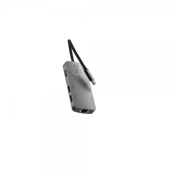 LINQ by Elements 8 in 1 PRO 8K USB-C Multiport Hub