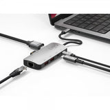 LINQ by Elements 8 in 1 PRO 8K USB-C Multiport Hub