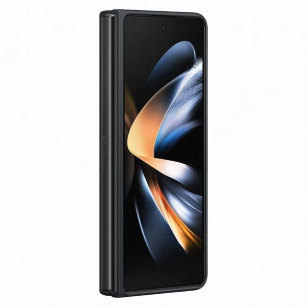Samsung Original Galaxy Z Fold 4 Deksel Slim Standing Cover Svart