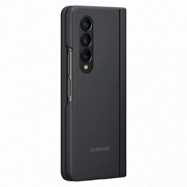 Samsung Original Galaxy Z Fold 4 Deksel Slim Standing Cover Svart