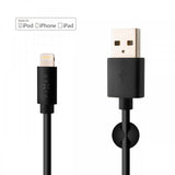 Fixed Kabel USB-A/Lightning 2m Svart