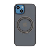 iPhone 13/iPhone 14 Deksel Roterbart Stativ Svart