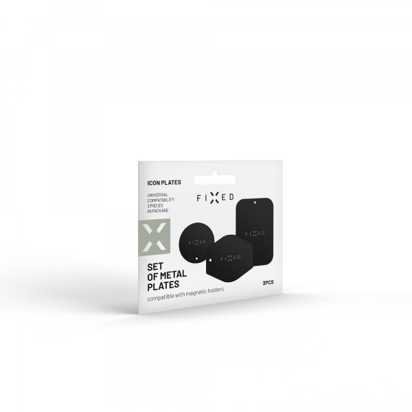 Fixed Icon Plates Metal Plate Set 3-pack