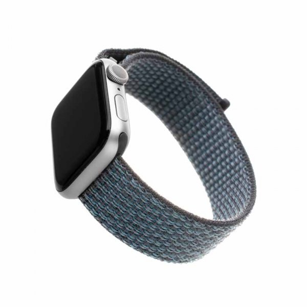 Fixed Apple Watch 44/45/46mm/Apple Watch Ultra Armbånd Nylon Strap Grå