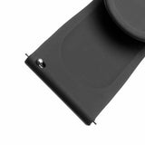 Fixed Samsung Galaxy Watch 22mm Armbånd Silicone Strap Svart
