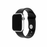 Fixed Apple Watch 38/40/41/42mm Armbånd Silicone Strap Svart