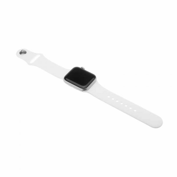 Fixed Apple Watch 44/45/46mm/Apple Watch Ultra Armbånd Silicone Strap Hvit