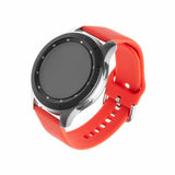 Fixed Samsung Galaxy Watch 20mm Armbånd Silicone Strap Rød