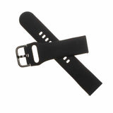 Fixed Samsung Galaxy Watch 20mm Armbånd Silicone Strap Svart