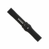 Fixed Samsung Galaxy Watch 20mm Armbånd Silicone Strap Svart