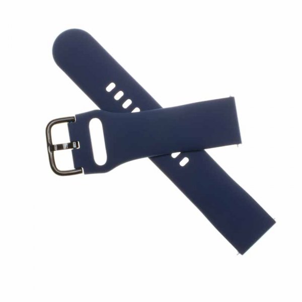 Fixed Samsung Galaxy Watch 20mm Armbånd Silicone Strap Blå