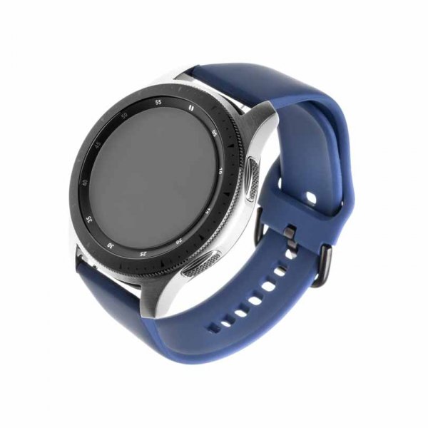 Fixed Samsung Galaxy Watch 22mm Armbånd Silicone Strap Blå