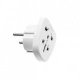 Fixed Reiseadapter EU/Verden Hvit