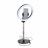 Fixed LED Ring Lite Desktop Stand Phone
