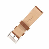 Fixed Samsung Galaxy Watch 22mm Armbånd Leather Strap Brun