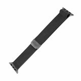 Fixed Apple Watch 44/45/46mm/Apple Watch Ultra Armbånd Mesh Strap Svart