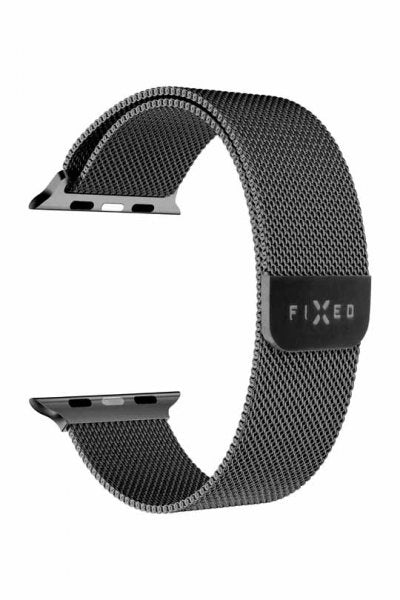 Fixed Apple Watch 44/45/46mm/Apple Watch Ultra Armbånd Mesh Strap Svart