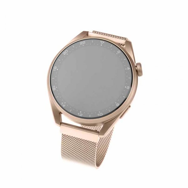 Fixed Samsung Galaxy Watch 20mm Armbånd Mesh Strap Rosegull