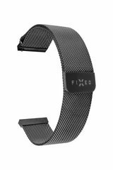 Fixed Samsung Galaxy Watch 22mm Armbånd Mesh Strap Svart