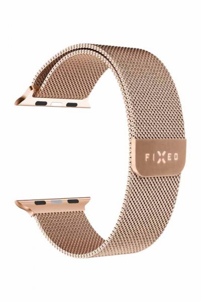 Fixed Apple Watch 38/40/41/42mm Armbånd Mesh Strap Rosegull