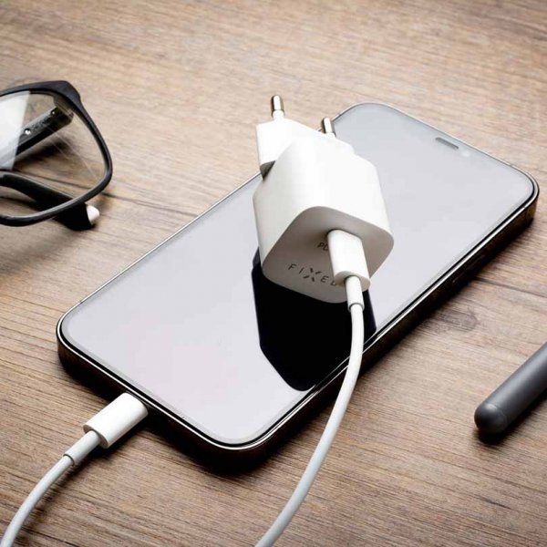 Fixed Lader Mini PD Travel Charger USB-C 30W Hvit