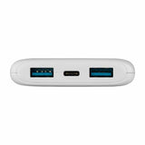 Fixed Powerbank Zen 10 20W 10 000 mAh USB-C 2xUSB-A Hvit