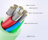 Fixed Kabel Liquid Silicone USB-C/Lightning 1.2m Svart