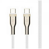 Fixed Kabel METAL Series USB-C/USB-C 0.5m Hvit