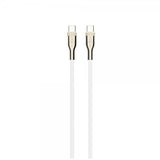 Fixed Kabel METAL Series USB-C/USB-C 0.5m Hvit