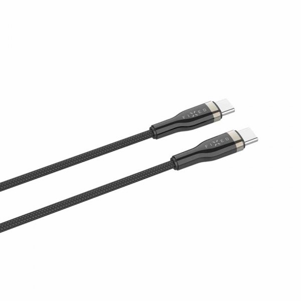 Fixed Kabel METAL Series USB-C/USB-C 1.2m Svart