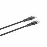 Fixed Kabel METAL Series USB-C/USB-C 2m Svart