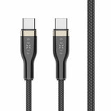 Fixed Kabel METAL Series USB-C/USB-C 2m Svart