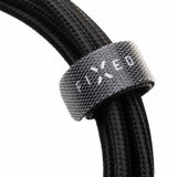 Fixed Kabel METAL Series USB-C/Lightning 1.2m Svart