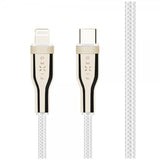 Fixed Kabel METAL Series USB-C/Lightning 2m Hvit